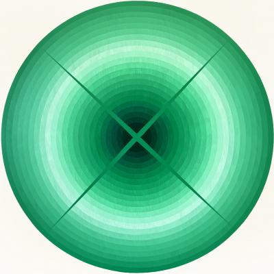 Andy Harwood Light Interaction Emerald 