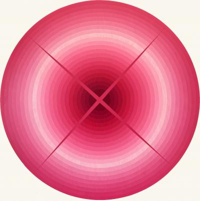 Andy Harwood Light Interaction Rose Madder 