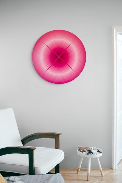 Andy Harwood Light Interaction Rose Madder 