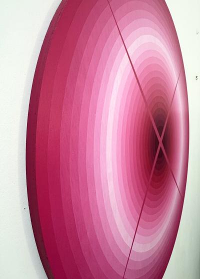 Andy Harwood Light Interaction Rose Madder 