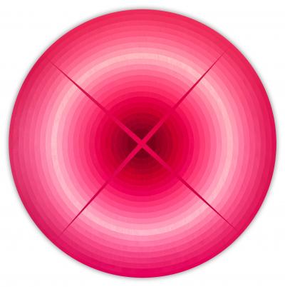 Andy Harwood Light Interaction Rose Madder 