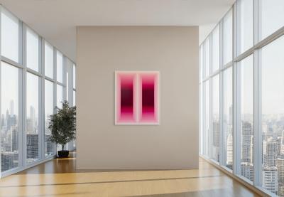 Andy Harwood Rumination Pause Rose Madder 