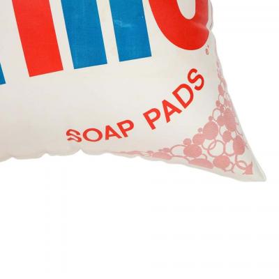 Andy Warhol After Andy Warhol Brillo Pillow Red White Blue Inflatable Signed