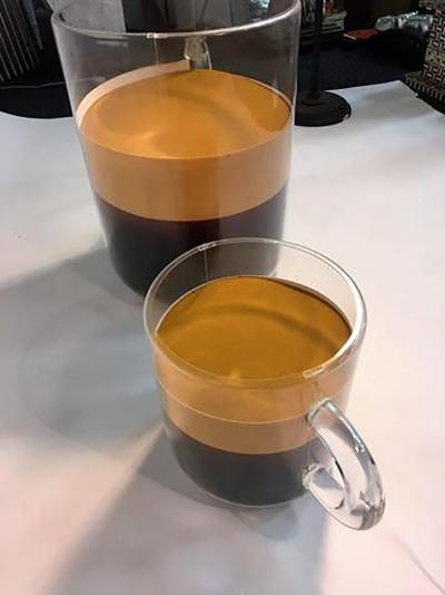 Andy Warhol Amazing Pop Art Andy Warhol Style Gigantic Lucite Espresso Cups