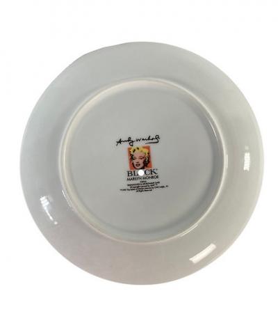 Andy Warhol American Modern Marilyn Monroe Dinner Plate Andy Warhol