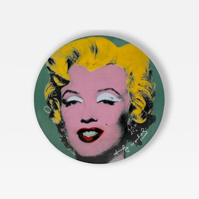 Andy Warhol American Modern Marilyn Monroe Dinner Plate Andy Warhol
