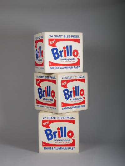 Andy Warhol Andy Warhol Brillo Box pouf Quinze Milan