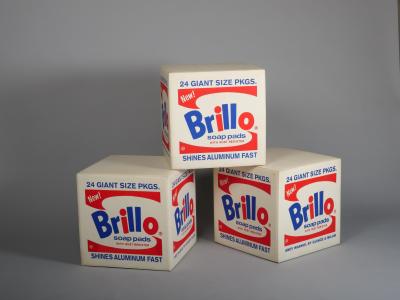 Andy Warhol Andy Warhol Brillo Box pouf Quinze Milan