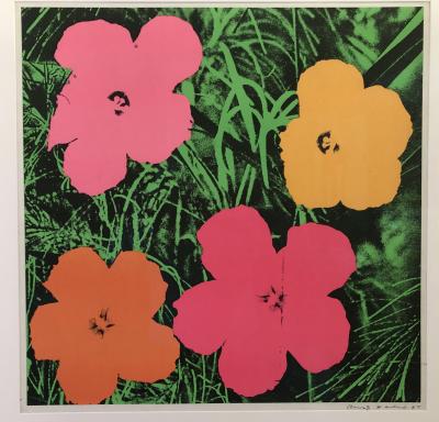 Andy Warhol Andy Warhol Flowers offset Lithograph FS 11 6