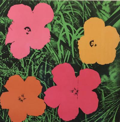 Andy Warhol Andy Warhol Flowers offset Lithograph FS 11 6