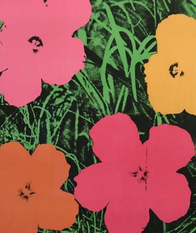 Andy Warhol Andy Warhol Flowers offset Lithograph FS 11 6