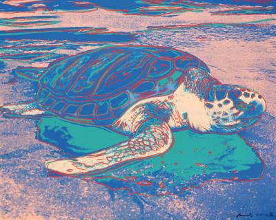 Andy Warhol Andy Warhol Turtle 1985 FS II 360A Signed and Numbered 