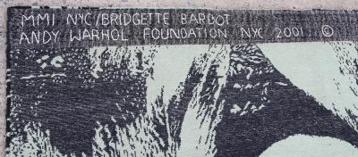 Andy Warhol Brigitte Bardot