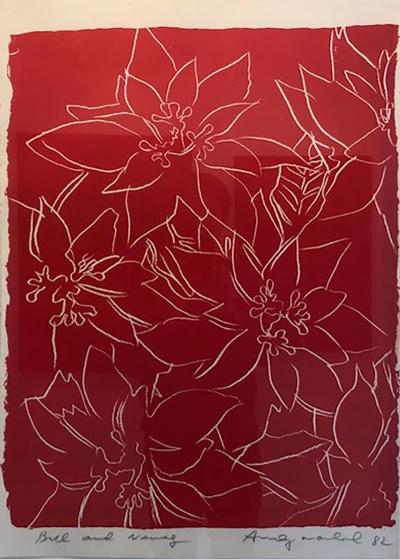 Andy Warhol Christmas Card