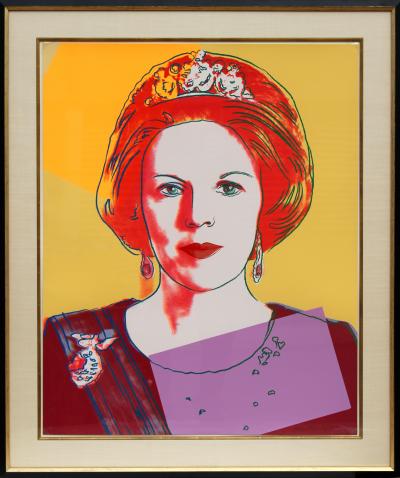 Andy Warhol Queen Beatrix of the Netherlands
