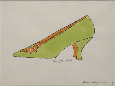 Andy Warhol Shoe Fly Baby from A La Recherche du Shoe Perdu