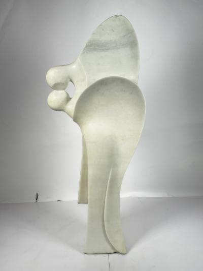 Angel Kiss Life Size Granite Sculpture
