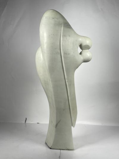 Angel Kiss Life Size Granite Sculpture