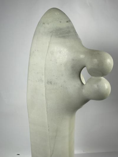 Angel Kiss Life Size Granite Sculpture