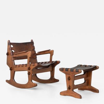 Angel Pazmino Angel Pazmino rocking chair and hocker Muebles de Estilo Ecuador 1960