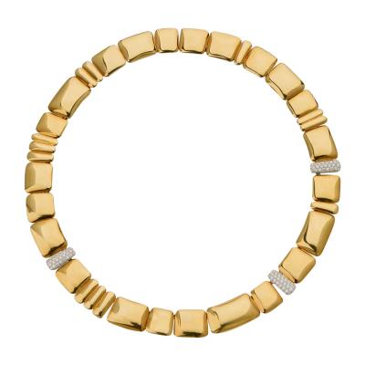 Angela Cummings Angela Cummings for Tiffany Co Asymmetrical 18K Gold Necklace