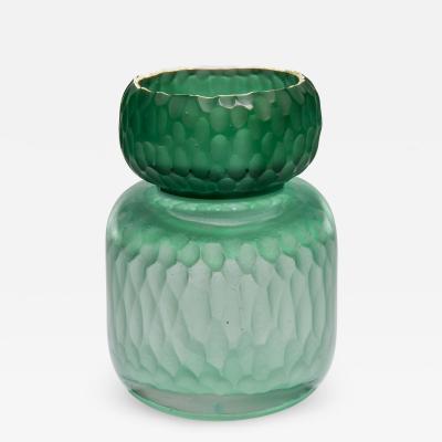 Angela Jarman Aventurine Geode Jar