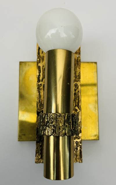 Angelo Brotto Angelo Britton Esperia 1960 Italian Mid Century Wall Lamps