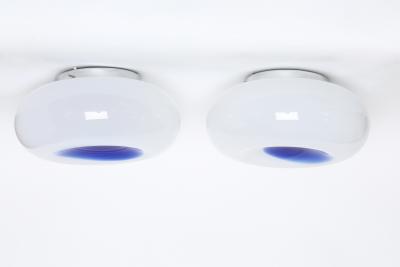 Angelo Brotto Murano flush mount lights by Angelo Brotto for Esperia