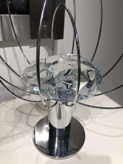 Angelo Brotto Pair of Angelo Brotto Sculptural Table Lamps