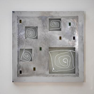 Angelo Brotto Pair of Wall Lights by Angelo Brotto for Esperia Italy 1970s