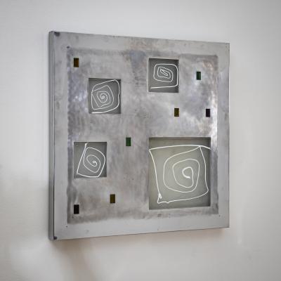 Angelo Brotto Pair of Wall Lights by Angelo Brotto for Esperia Italy 1970s