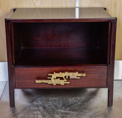 Angelo Brotto Pair of side tables attributed to Angelo Brotto