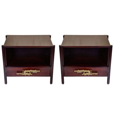 Angelo Brotto Pair of side tables attributed to Angelo Brotto