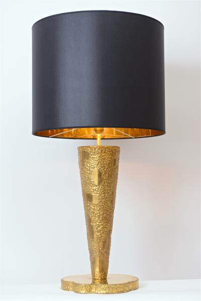 Angelo Brotto Sculptural Table Lamp in the Manner of Angelo Brotto c 1970