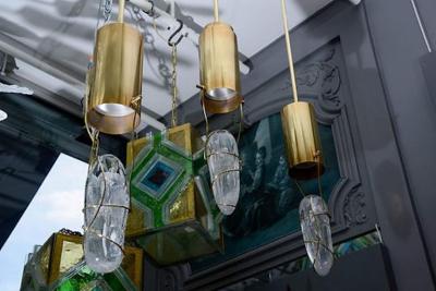 Angelo Brotto Supernova Pendants by Angelo Brotto for Esperia