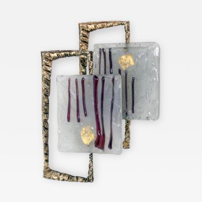 Angelo Brotto Teo Wall Sconce by Angelo Brotto for Esperia