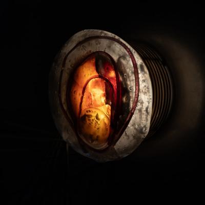 Angelo Brotto illuminated Wall Sculpture