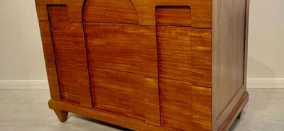 Angelo Donghia Pair of Italian Modern Teak Chests Angelo Donghia 1980s