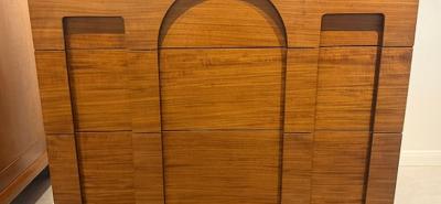 Angelo Donghia Pair of Italian Modern Teak Chests Angelo Donghia 1980s