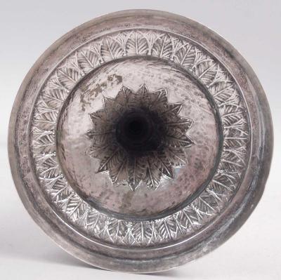 Angelo Giannotti Antique Italian Grand Tour Silver Oil Lamp by Angelo Giannotti C 1830