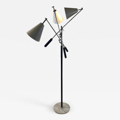Angelo Lelii Lelli ARREDOLUCE TRIENALLE FLOOR LAMP BY ANGELO LELLI