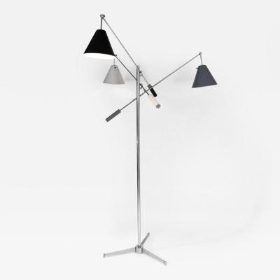 Angelo Lelii Lelli Triennale floor lamp