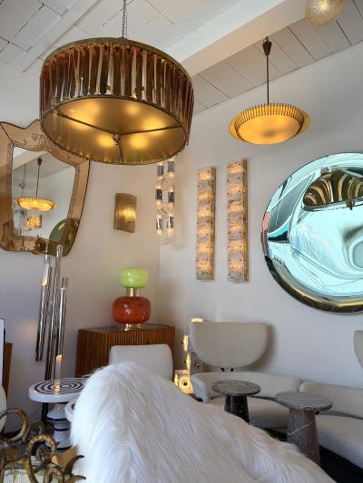 Angelo Lelli Lelii Angelo Lelii 12697 Ceiling Lamp for Arredoluce 1958