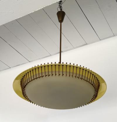 Angelo Lelli Lelii Angelo Lelii 12697 Ceiling Lamp for Arredoluce 1958