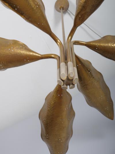 Angelo Lelli Lelii Angelo Lelii chandelier for Arredoluce Monza c1951