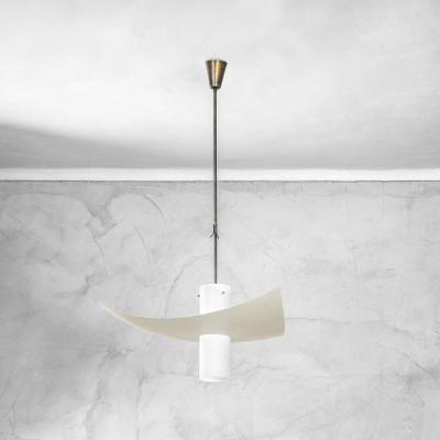Angelo Lelli Lelii Angelo Lelii for Arredoluce Chandelier mod Vela