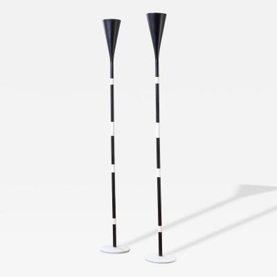 Angelo Lelli Lelii Angelo Lelii for Arredoluce Pair of Floor Lamp