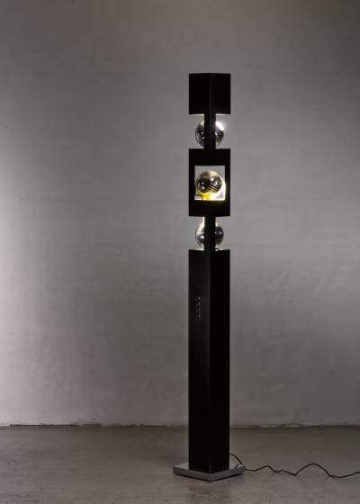 Angelo Lelli Lelii Angelo Lelli floor lamp for Arredoluce