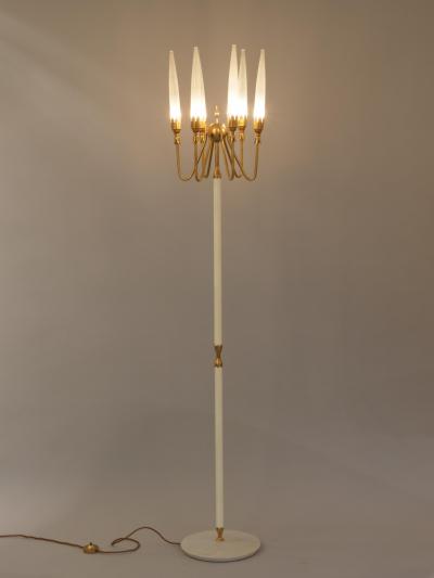 Angelo Lelli Lelii Angelo Lelli floor lamp for Arredoluce c1950