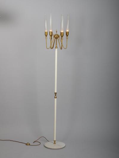 Angelo Lelli Lelii Angelo Lelli floor lamp for Arredoluce c1950